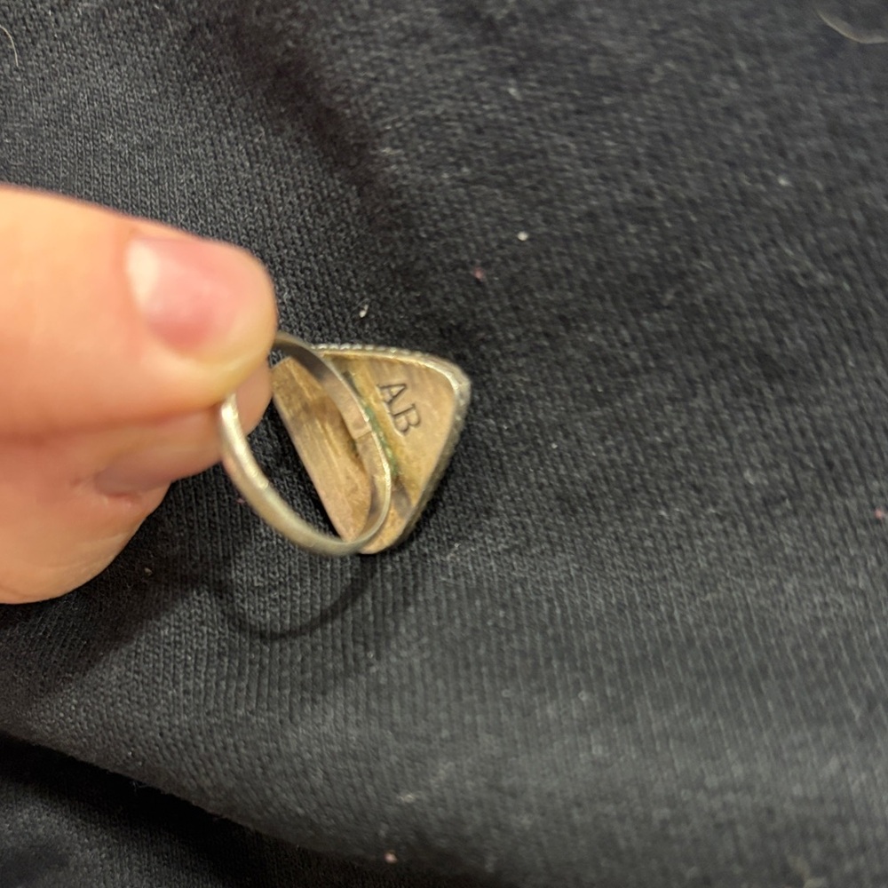 Triangle Turquoise Ring - image 4